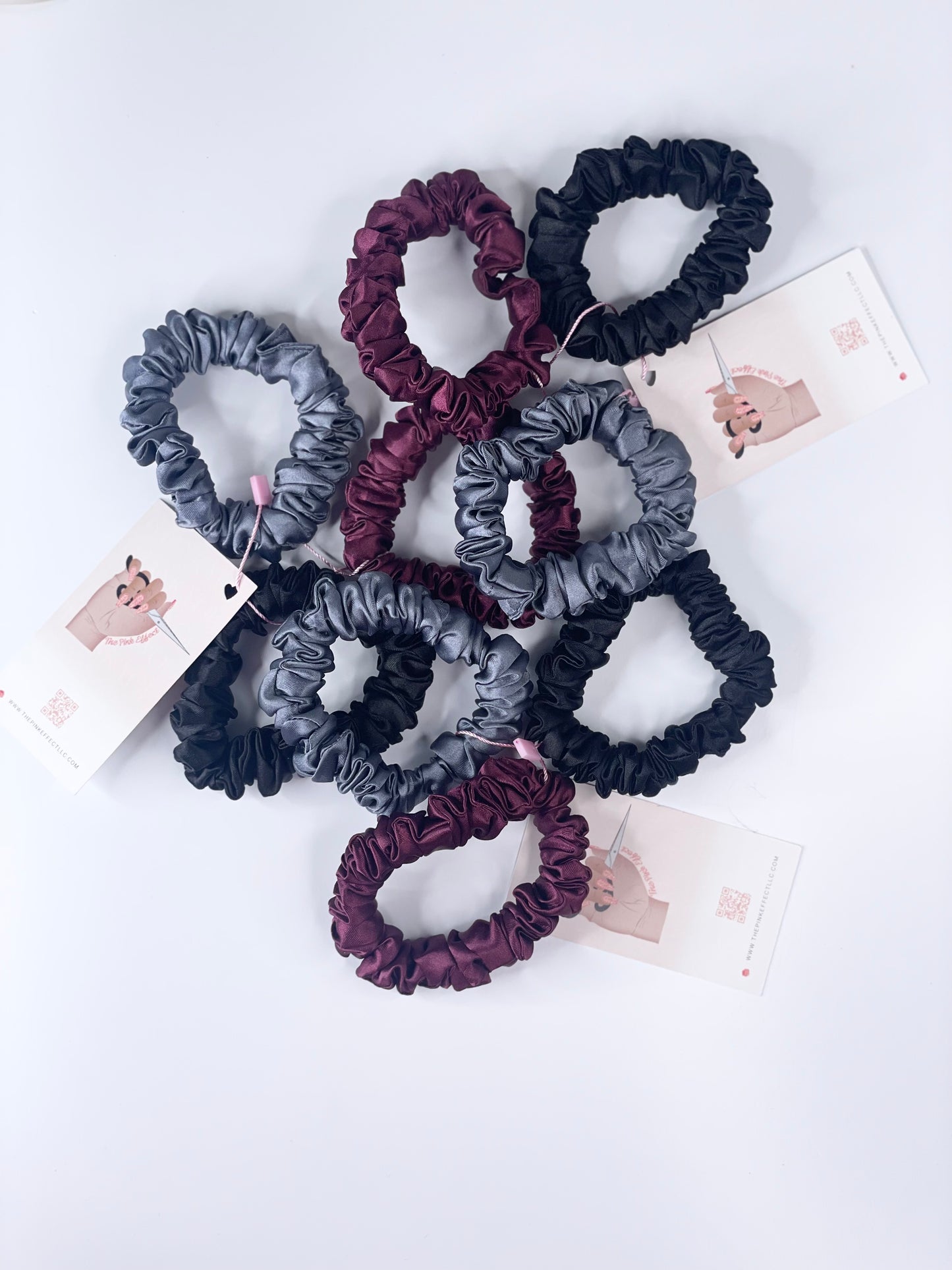 Satin Scrunchies (3 pack)